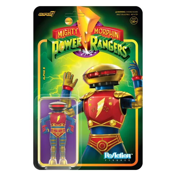 Mighty Morphin Power Rangers Reaction Figure Wave 4 - Alpha 5