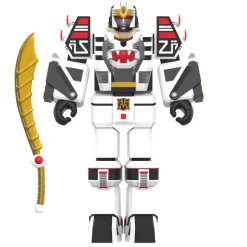 Mighty Morphin Power Rangers Reaction Figure Wave 4 - White Tigerzord (Warrior Mode)