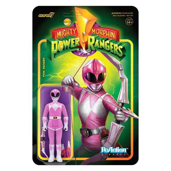 Mighty Morphin Power Rangers Reaction Figure Wave 2 - Pink Ranger