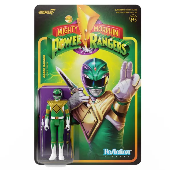 Mighty Morphin Power Rangers Reaction Figure Wave 1- Green Ranger