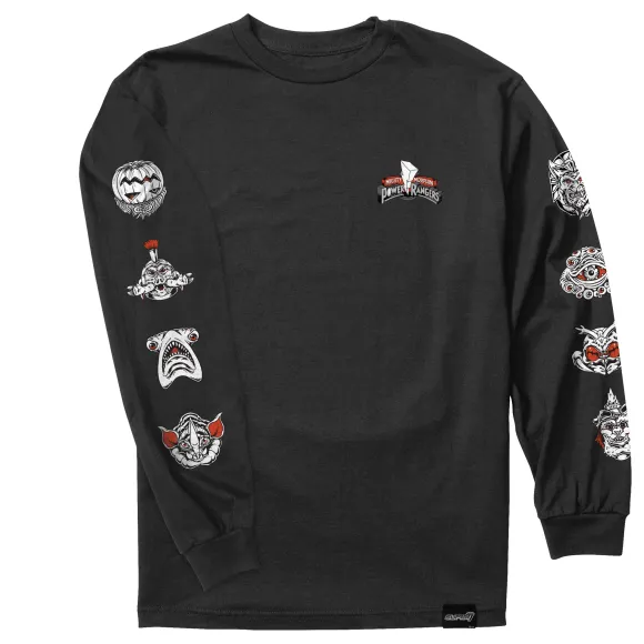 Mighty Morphin Power Rangers T-Shirt - Villains Long Sleeve