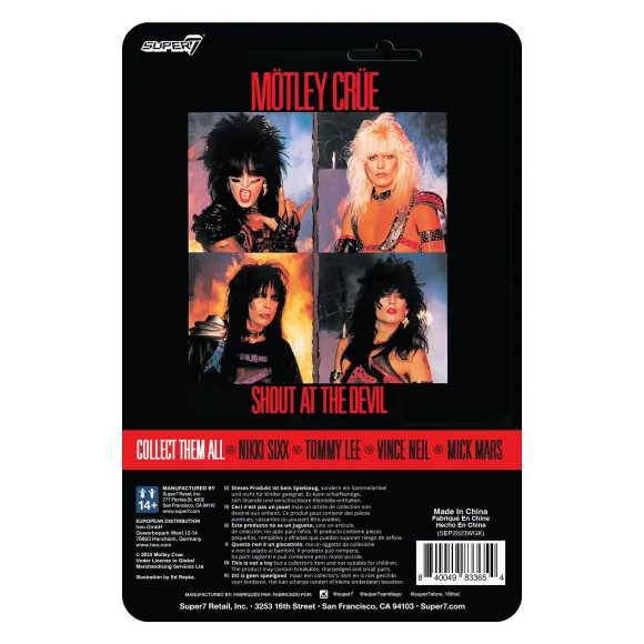 Motley Crue Reaction Figures Wave 01 - Tommy Lee (Shout At The Devil)
