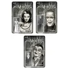Munsters Reaction Figures Wave 2 Grayscale Set Of 3