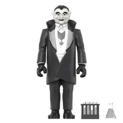 Munsters Reaction Figures Wave 2 Grayscale Set Of 3