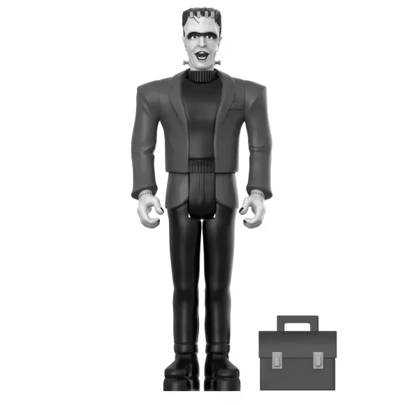 Munsters Reaction Figures Wave 2 Grayscale Set Of 3