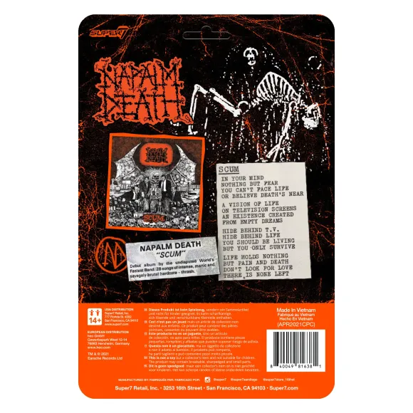Napalm Death Reaction Figure - Scum Demon (Orange)