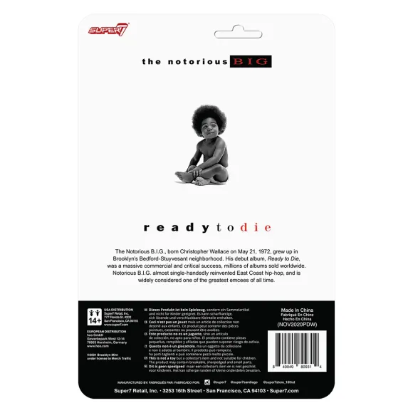 Notorious B.I.G. Reaction Figure - The Original