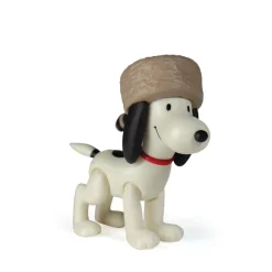 Peanuts Reaction Figure - Raccoon Hat Snoopy