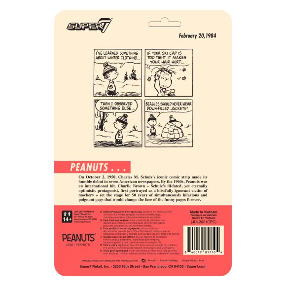 Peanuts Reaction Figure Wave 5 - Puffy Coat Snoopy
