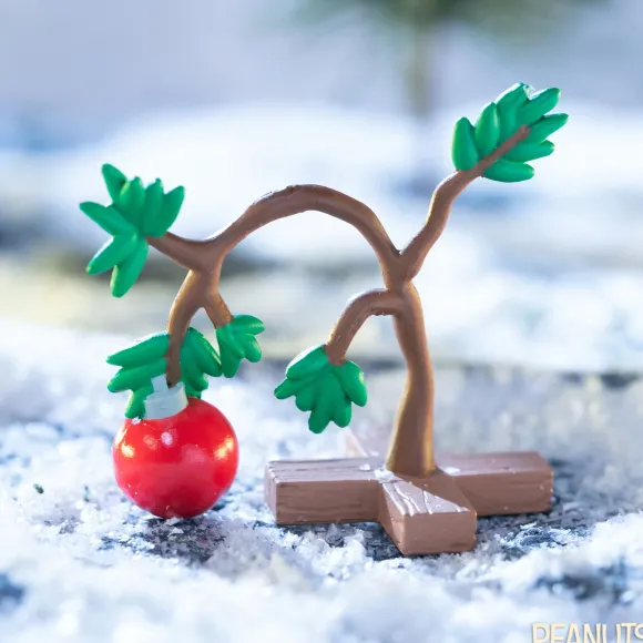 Peanuts Reaction Figures Wave 06 (Holiday Box Set) - Charlie Brown With Sad Christmas Tree And Linus