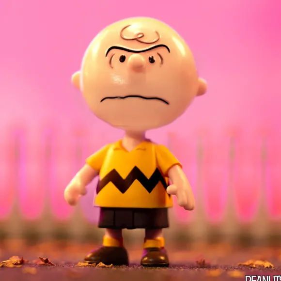 Peanuts Reaction Figures - I Hate Valentine'S Day Charlie Brown