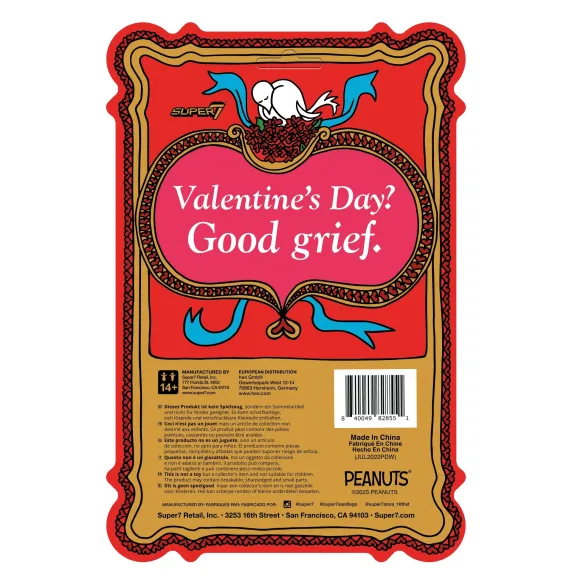Peanuts Reaction Figures - I Hate Valentine'S Day Charlie Brown