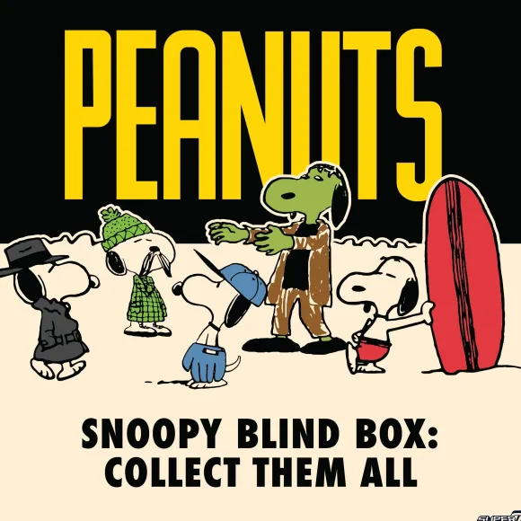 Peanuts Reaction Snoopy Blind Box - Blind Box Flat