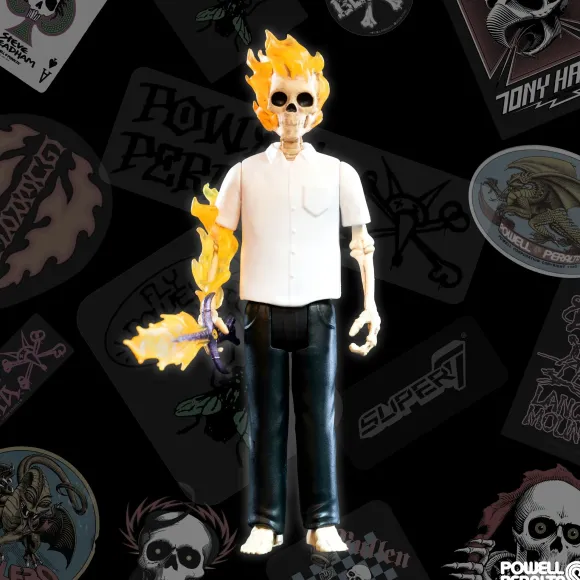 Powell-Peralta Reaction Figure Wave 3 - Tommy Guerrero Flaming Dagger (Sf Downhill)