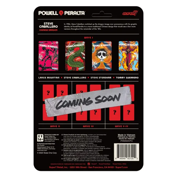 Powell-Peralta Reaction Figure Wave 1 - Steve Caballero Chinese Dragon