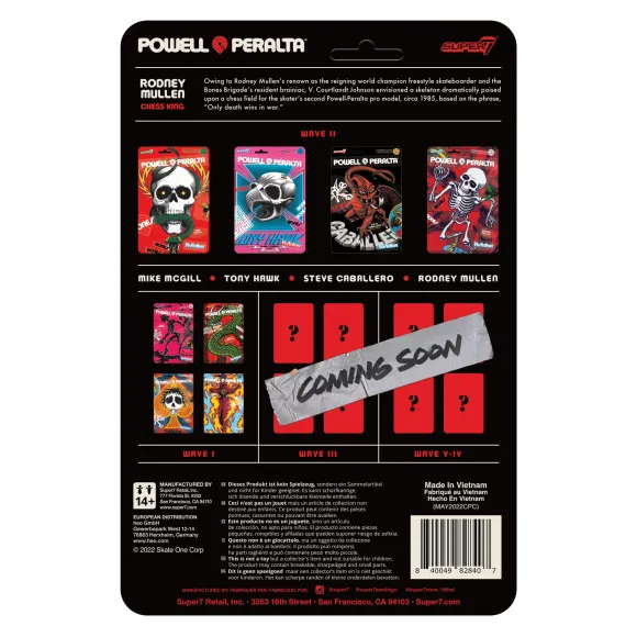 Powell-Peralta Reaction Figure Wave 2 - Rodney Mullen