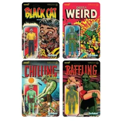 Pre-Code Horror Reaction Figures Wave 1 - Set Of 4