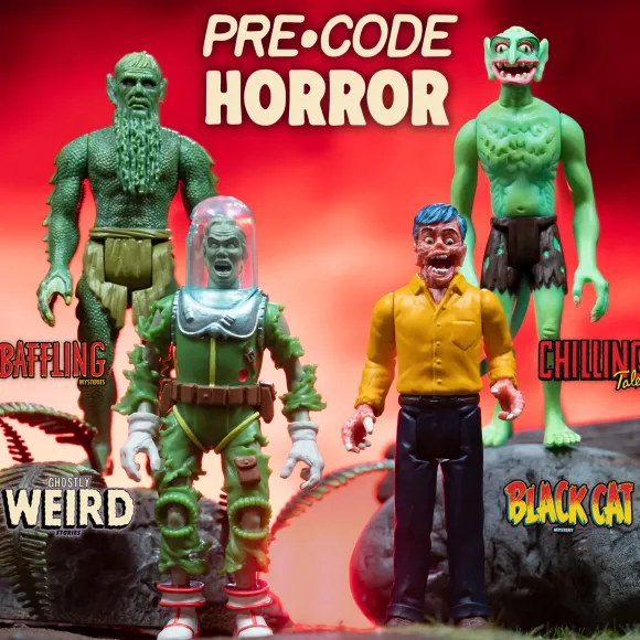 Pre-Code Horror Reaction Figures Wave 1 - Set Of 4