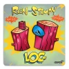 Ren & Stimpy Enamel Pin - Log! 2-Pin Set