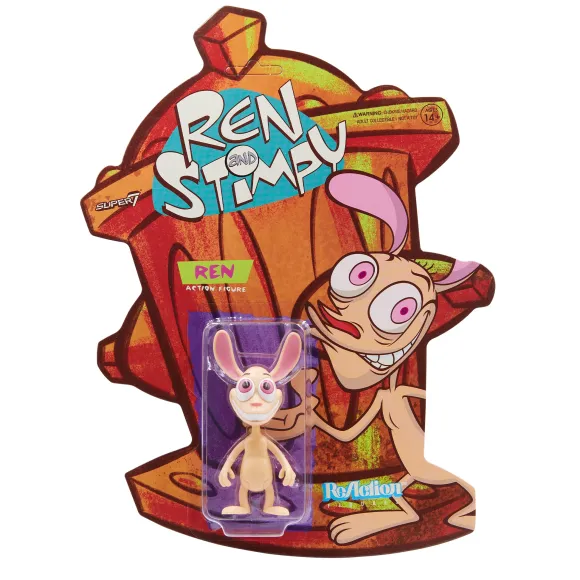 Ren & Stimpy Reaction Figure Wave 1- Ren