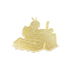 Richard Scarry Gold Bug Enamel Pin