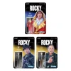 Rocky Reaction Figures Wave 03 (Rocky I) - Italian Stallion Rocky, Street Rocky, Mickey