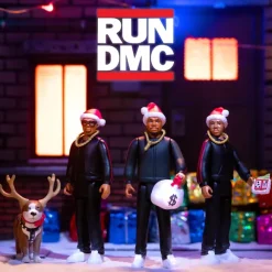 Run Dmc Reaction Figures Wave 2 - Holiday 3 Pack