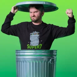 Sesame Street Crewneck Sweatshirt - Oscar The Grouch