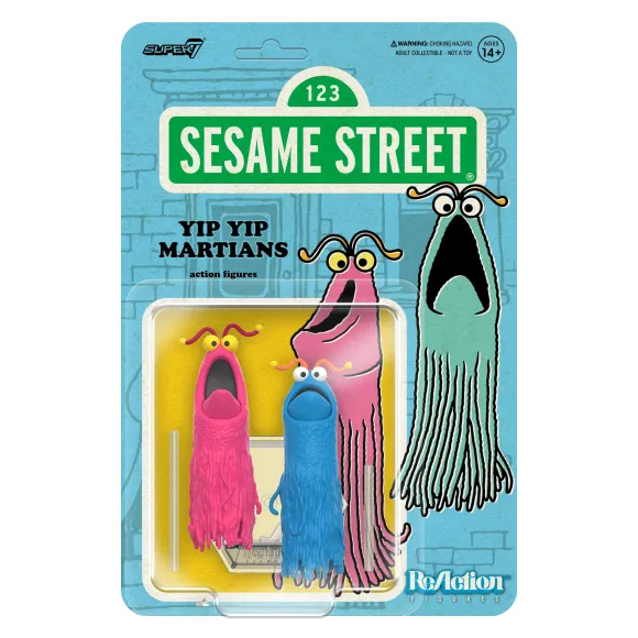Sesame Street Reaction Figures Wave 01 - Yip Yip Martians