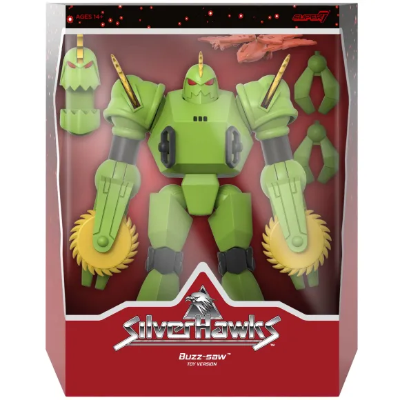Silverhawks Ultimates! Wave 4 - Steelheart, Quicksilver, Mon*Star & Buzz-Saw