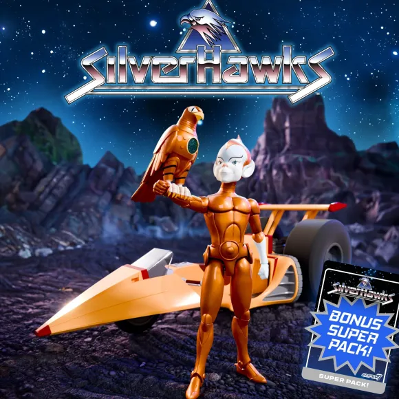 Silverhawks Ultimates! Wave 5 - Copper Kidd & Space Racer