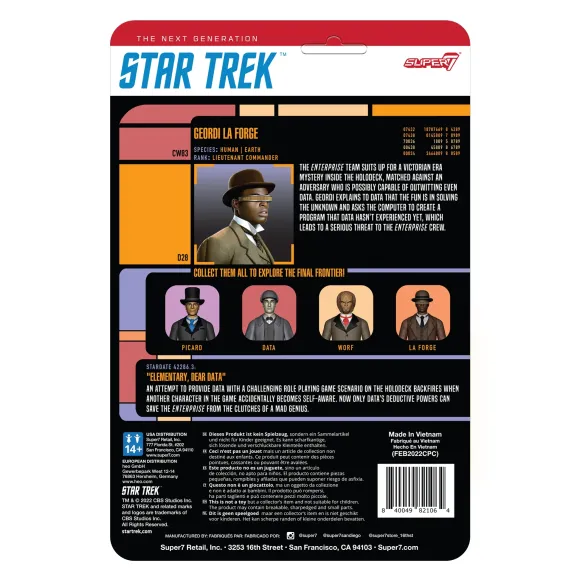 Star Trek: The Next Generation Reaction Figures Wave 3 - Victorian La Forge