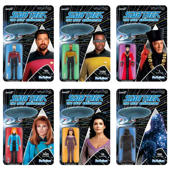 Star Trek: The Next Generation Wave 2 6 Figure Set