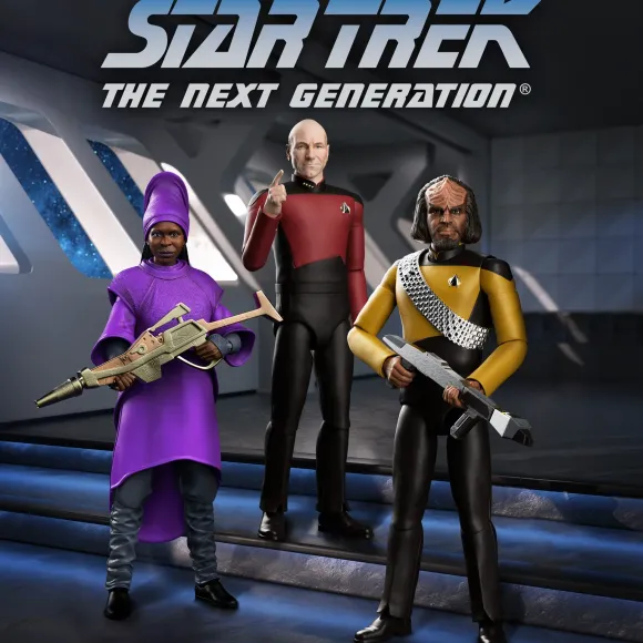 Star Trek: The Next Generation Ultimates! Wave 2 Set Of 3
