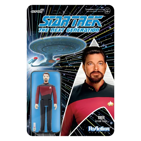 Star Trek: The Next Generation Reaction Figure Wave 2 - Commander Riker