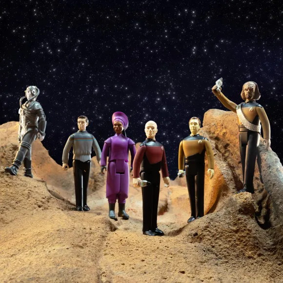 Star Trek: The Next Generation Wave 1 6 Figure Set