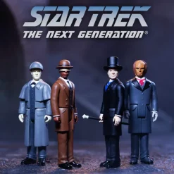 Star Trek: The Next Generation Reaction Figures Wave 3 - Set Of 4