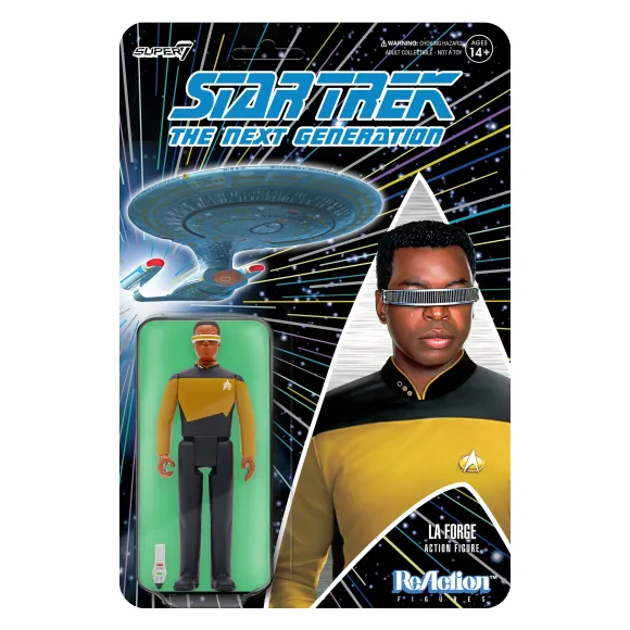 Star Trek: The Next Generation Reaction Figure Wave 2 - Lt. Commander La Forge
