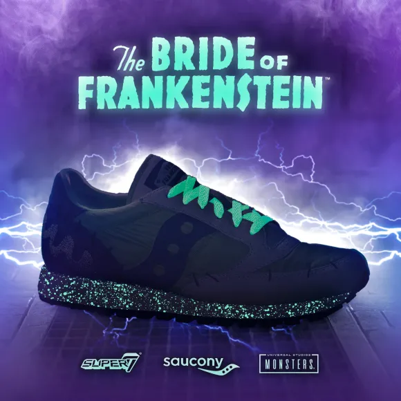Super7 Saucony Universal Monsters Shoe - Bride Of Frankenstein
