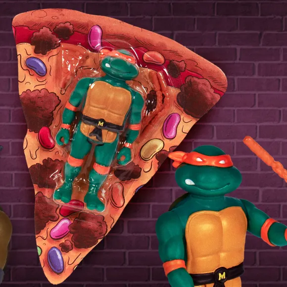 Teenage Mutant Ninja Turtles Reaction -Pizza Box 4-Pack (Sdcc 2019)