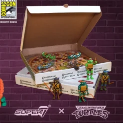 Teenage Mutant Ninja Turtles Reaction -Pizza Box 4-Pack (Sdcc 2019)