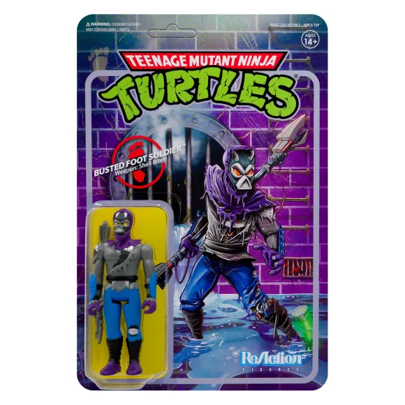 Teenage Mutant Ninja Turtles Reaction Figure Wave 3 - Damaged Foot Soldier