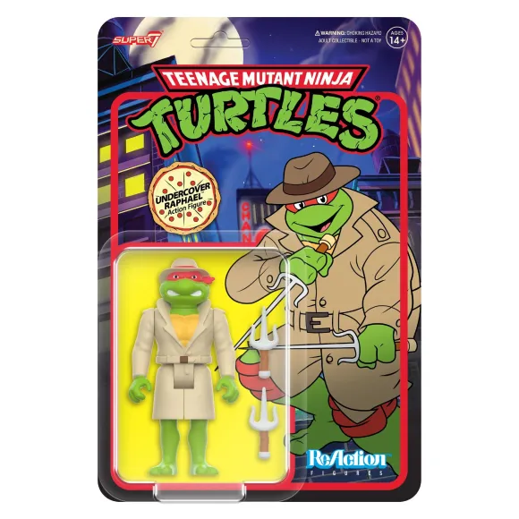 Teenage Mutant Ninja Turtles Reaction Figures Wave 08 - Undercover Raphael (Cartoon)