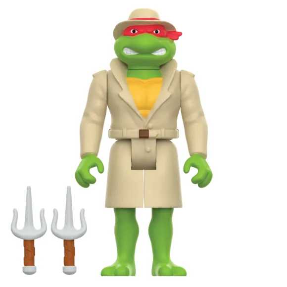 Teenage Mutant Ninja Turtles Reaction Figures Wave 08 - Undercover Raphael (Cartoon)