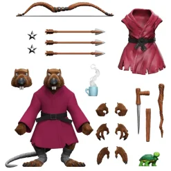 Teenage Mutant Ninja Turtles Ultimates! Wave 9 - Splinter (Flocked)