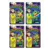 Teenage Mutant Ninja Turtles Reaction Wave 7 - Donatello, Leonardo, Michelangelo & Raphael (Toon)