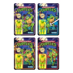 Teenage Mutant Ninja Turtles Reaction Wave 7 - Donatello, Leonardo, Michelangelo & Raphael (Toon)