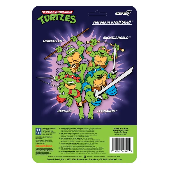 Teenage Mutant Ninja Turtles Reaction Wave 7 - Donatello Toon