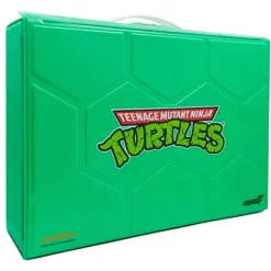 Teenage Mutant Ninja Turtles Reaction Figures - Carry Case With Michelangelo (Metallic)