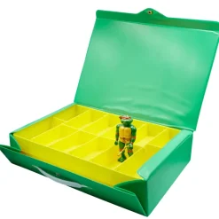 Teenage Mutant Ninja Turtles Reaction Figures - Carry Case With Michelangelo (Metallic)